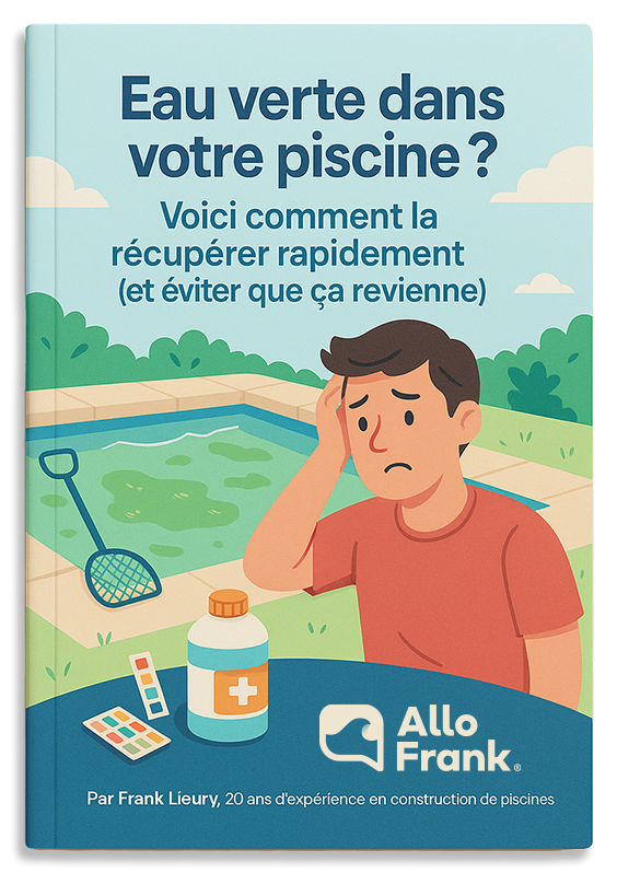Eau verte piscine